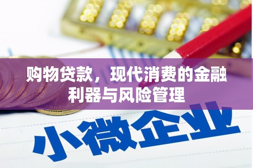 环江购物贷款，现代消费的金融利器与风险管理