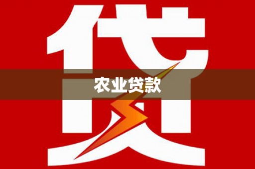 环江农业贷款