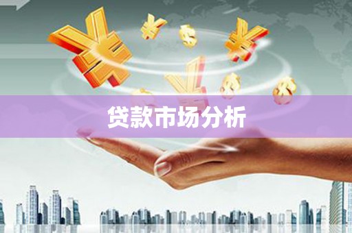 环江贷款市场分析