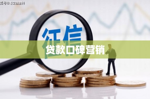 环江贷款口碑营销