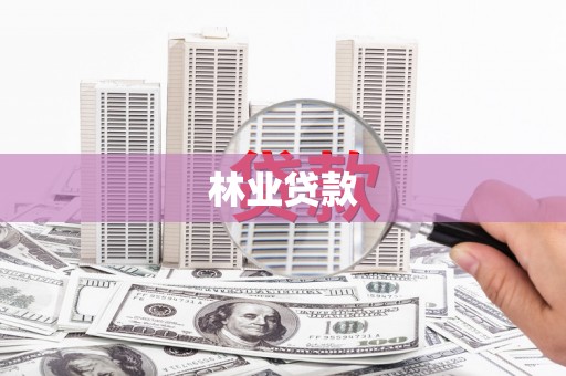 环江林业贷款