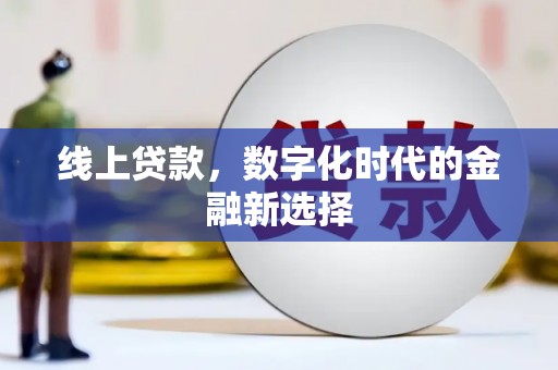 环江线上贷款，数字化时代的金融新选择