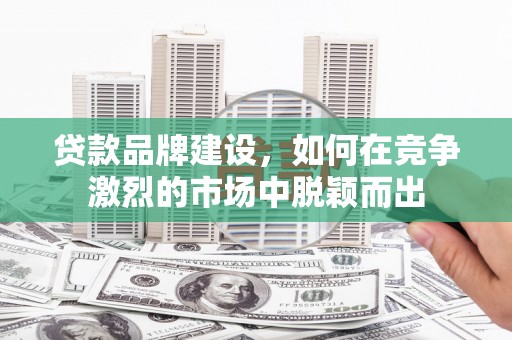 环江贷款品牌建设，如何在竞争激烈的市场中脱颖而出