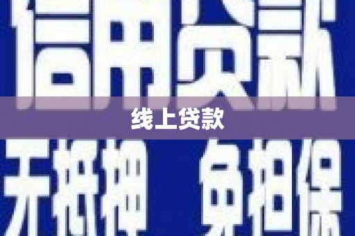 环江线上贷款