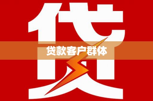 环江贷款客户群体