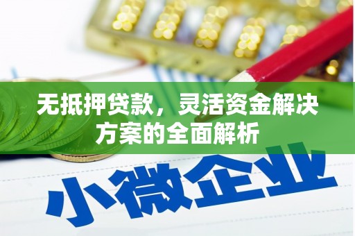 环江无抵押贷款，灵活资金解决方案的全面解析