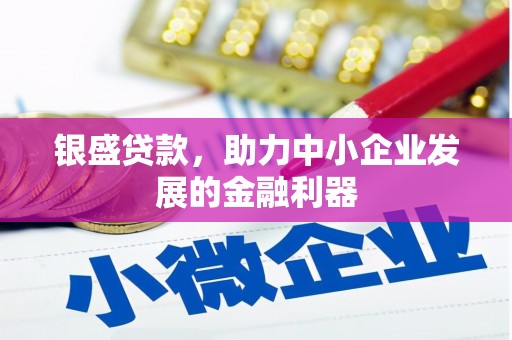 环江银盛贷款，助力中小企业发展的金融利器