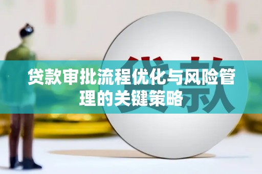 环江贷款审批流程优化与风险管理的关键策略