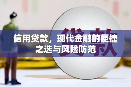 环江信用贷款，现代金融的便捷之选与风险防范