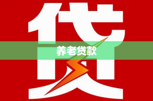 环江养老贷款