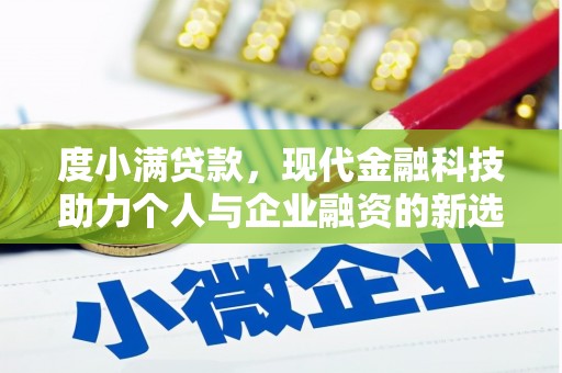 环江度小满贷款，现代金融科技助力个人与企业融资的新选择
