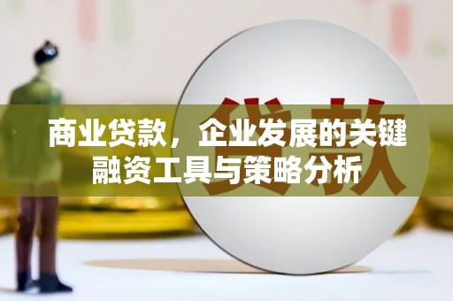 环江商业贷款，企业发展的关键融资工具与策略分析
