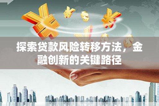 环江探索贷款风险转移方法，金融创新的关键路径