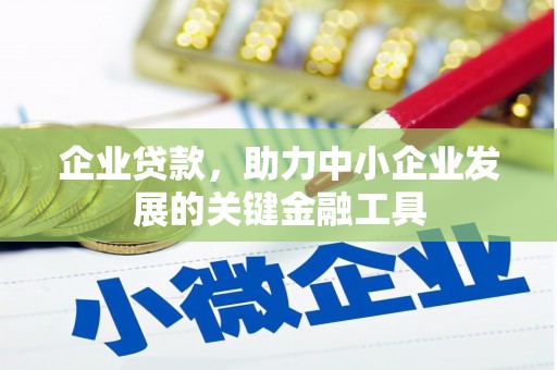 环江企业贷款，助力中小企业发展的关键金融工具