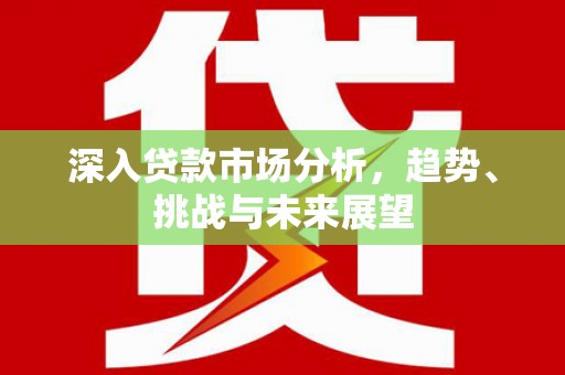 环江深入贷款市场分析，趋势、挑战与未来展望