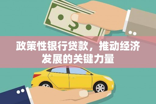 环江政策性银行贷款，推动经济发展的关键力量