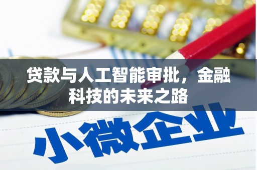 环江贷款与人工智能审批，金融科技的未来之路