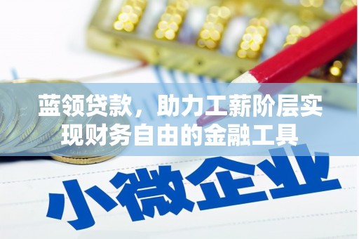 环江蓝领贷款，助力工薪阶层实现财务自由的金融工具
