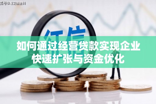 环江如何通过经营贷款实现企业快速扩张与资金优化