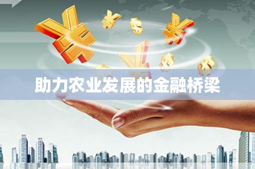 环江助力农业发展的金融桥梁