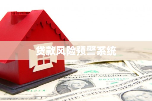 环江贷款风险预警系统